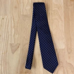 Blue Flower Canali Tie